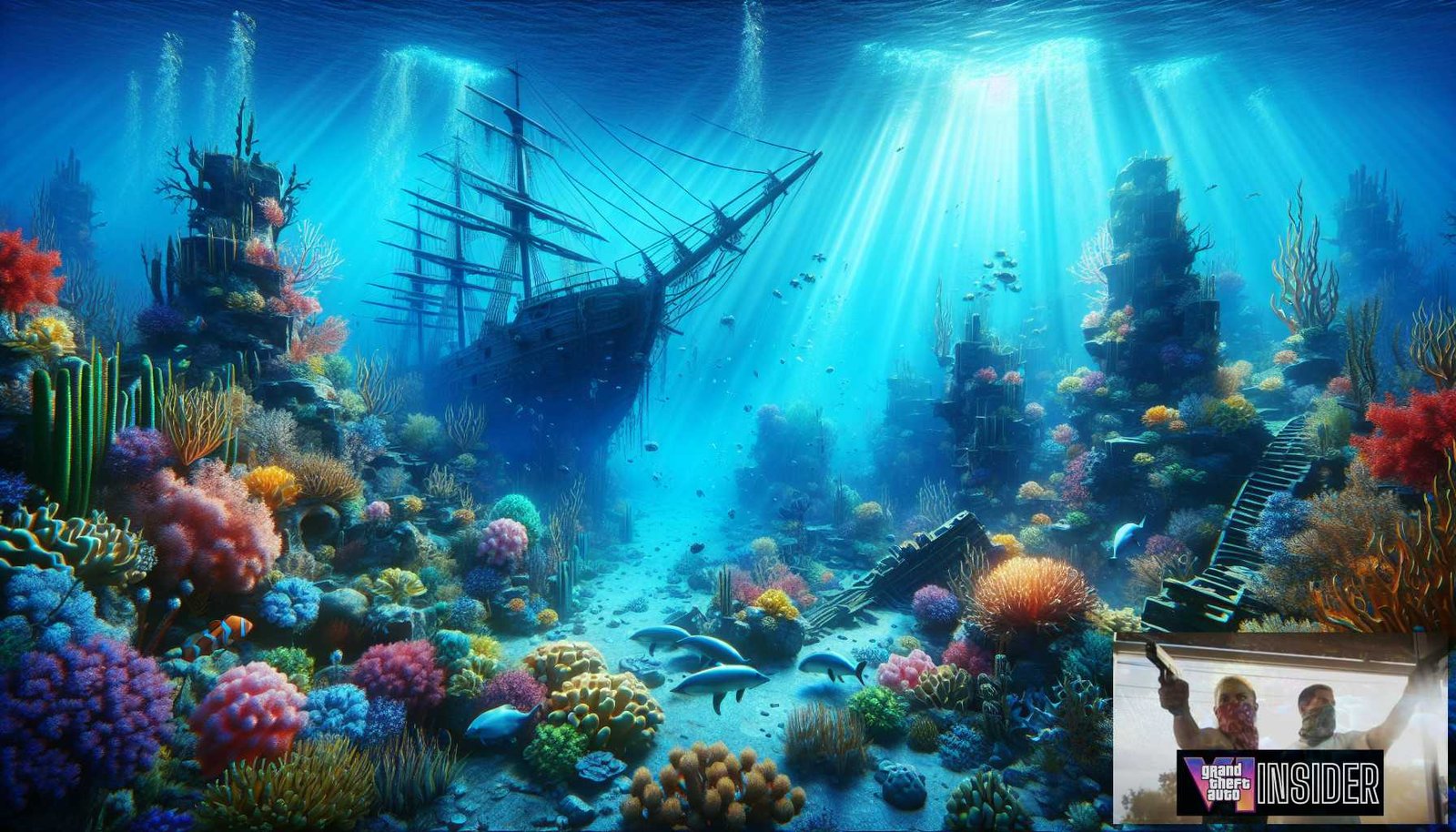 Illustration for section: In addition to the aquatic adventures, the GTA 2022 update will introduce a vibrant underwater world - gta depths