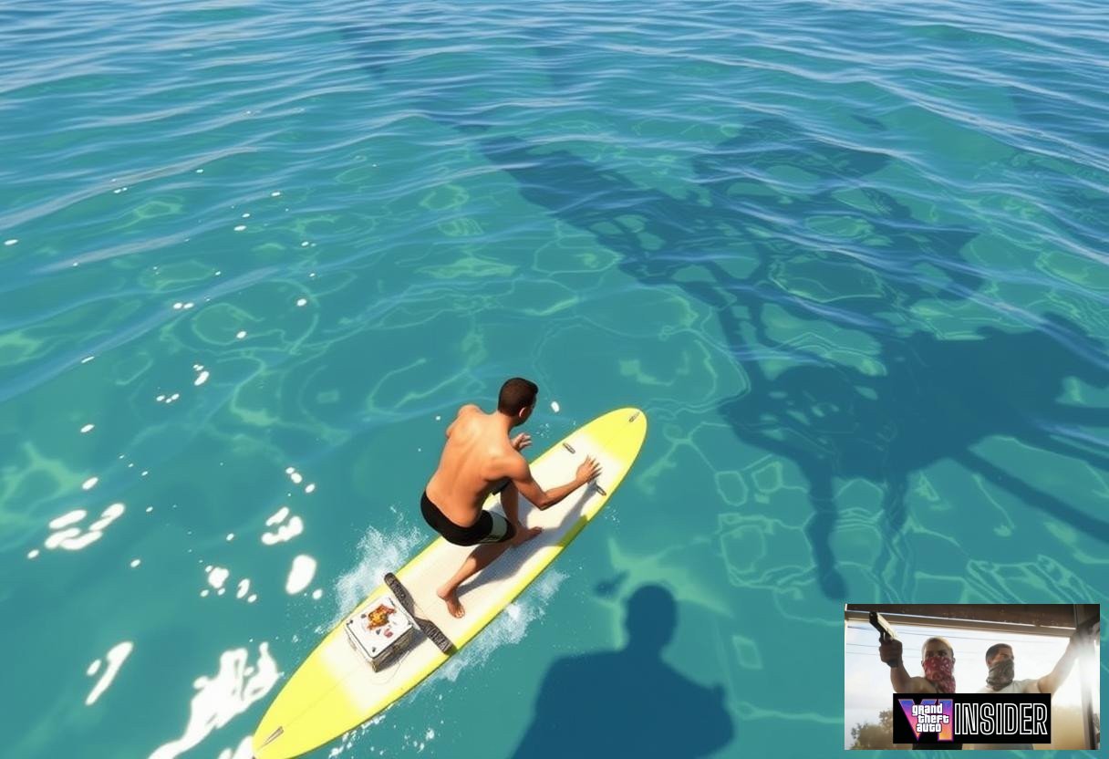 Hidden water locations in GTA