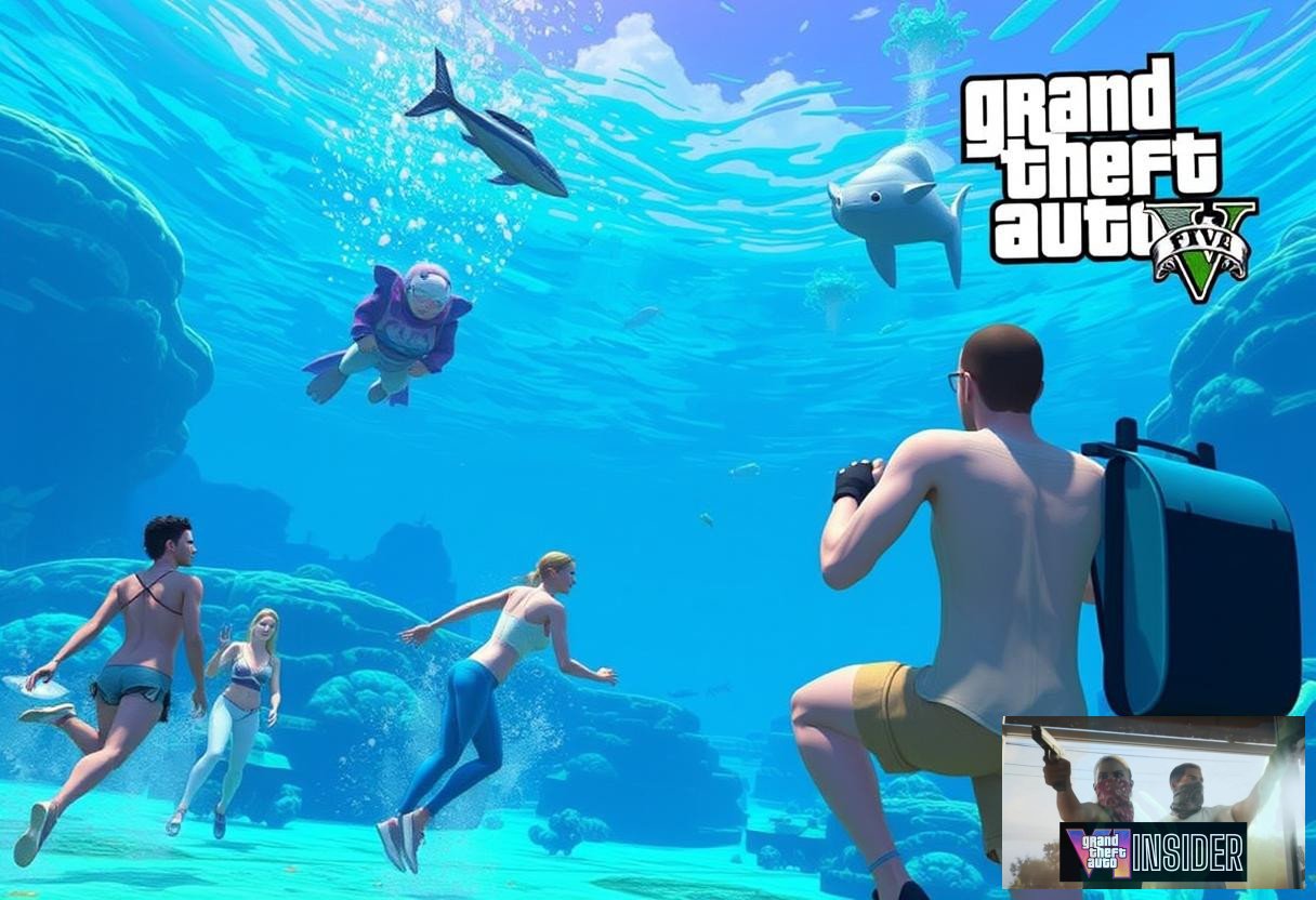 Illustration for section: These cheats are not particularly difficult to execute and can significantly enhance your gameplay e - underwater cheats gta vi