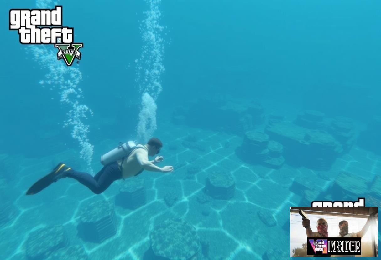 Hidden underwater GTA VI cheats