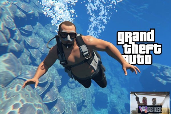 Underwater GTA VI cheats fun